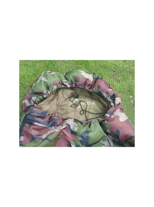 Alvózsák Múmia Mintás Kapucnis Takaró Turistáknak Melegítő Funkcióval