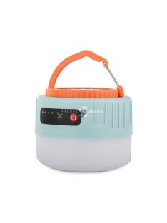   Napelemes túrázó sátor lámpa USB töltős LED világítással kültéri használatra