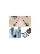 Csőtisztító spirál mosogató lefolyóhoz - Praktikus otthoni eszköz könnyű és hatékony tisztításhoz