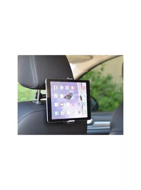 Autós fejtámla tartó táblagéphez és telefonhoz - Univerzális tablet és mobiltelefon tartó autóba