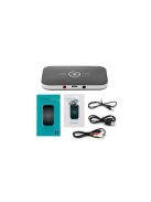 Bluetooth Adapter Vevő és Adó Egyben - Zenehallgatáshoz Autórádióhoz és Fejhallgatóhoz Bármilyen Eszközről