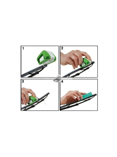 Lapátélező szivacs vágó - autó ablaktörlő karbantartó eszköz