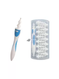   Fül tisztító eszköz fülzsír eltávolító, 16 cserélhető hegyesvéggel, biztonságos és higiénikus használatra