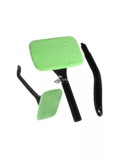   Univerzális mikroszálas ablaktörlő és ablakmosó kefe - ablaktisztító eszköz hosszú nyéllel