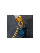 Zuhanyszett szívókorongos tartóval - fürdőszobai kiegészítő a zuhanyfej kényelmes tárolásához