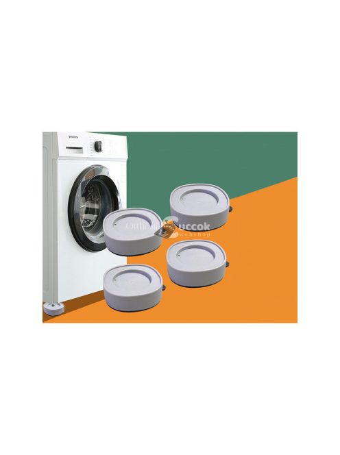 Mosógép és mosogatógép rezgéscsillapító talpak készlet, 4 db