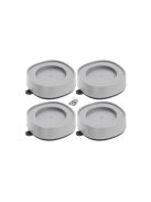 Mosógép és mosogatógép rezgéscsillapító talpak készlet, 4 db