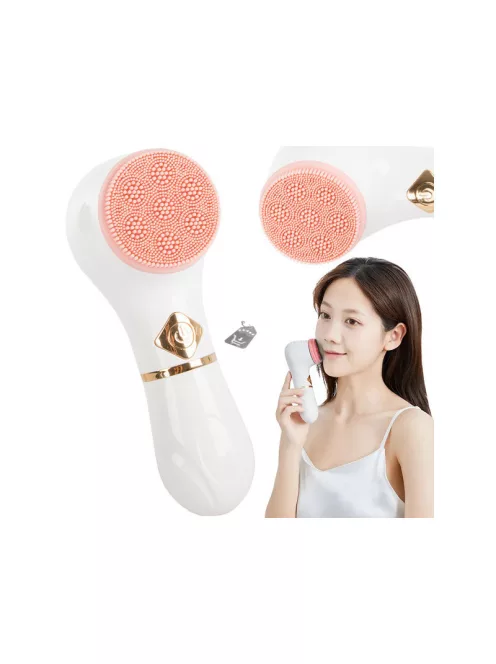 Arcmasszírozó hanghullám kefe bőrápoláshoz és relaxációhoz