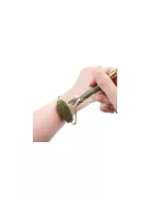 Zöld jáde görgős arc masszírozó - természetes bőrápolás és relaxáció eszköz arcápoláshoz