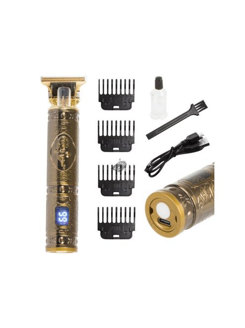 Férfi szakállvágó trimmer - Profi borotva és hajvágó eszközök férfiaknak, precíziós arcszőrzet formázó és ápoló készlet