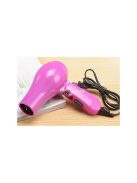 Összecsukható utazó hajszárító csendes működéssel, 850W teljesítménnyel