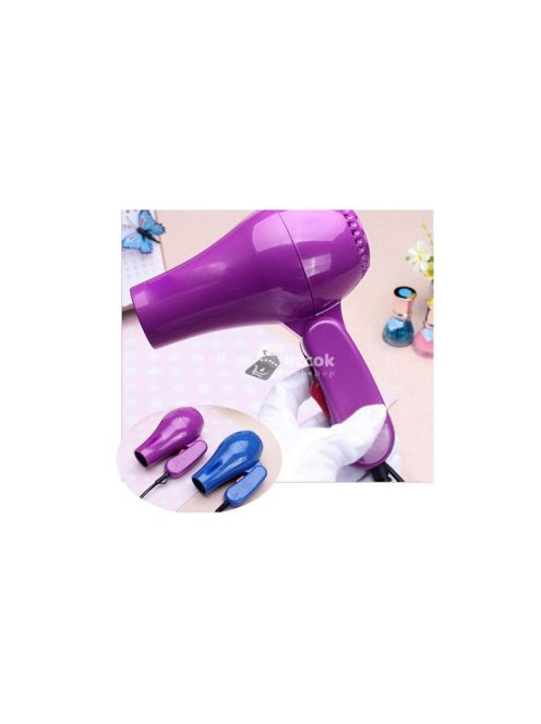 Összecsukható utazó hajszárító csendes működéssel, 850W teljesítménnyel