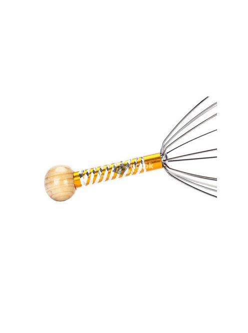 Ayurvédikus Relaxáló Kézi Fejmasszírozó Stresszoldáshoz és Fejfájás Enyhítéséhez