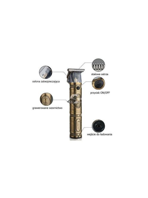 Fodrász Szakáll és Hajvágó Trimmer - Precíziós Szakállnyíró és Szőrzetvágó Eszköz