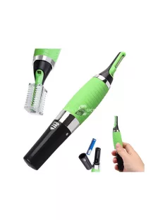   Szakáll, orr, szemöldök és hajvágó trimmer férfiaknak - Precíziós többfunkciós arcszőrzet ápoló készülék