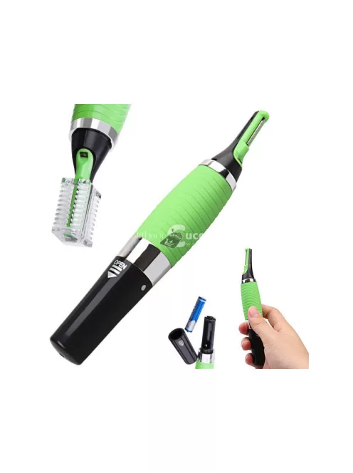 Szakáll, orr, szemöldök és hajvágó trimmer férfiaknak - Precíziós többfunkciós arcszőrzet ápoló készülék