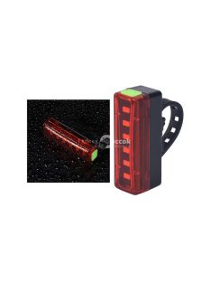   Hátsó Kerékpár LED Lámpa USB Töltésű Biztonsági Bicikli Lámpa