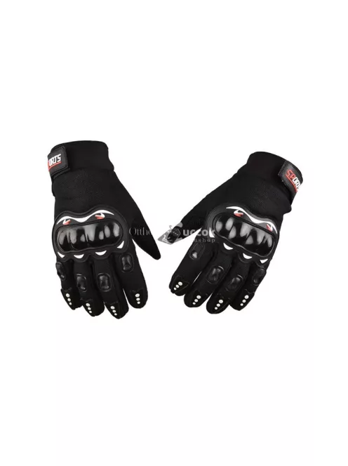 Motorkerékpár védő kesztyű érintőképernyős kompatibilis felülettel motorosoknak