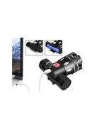 Kerékpár lámpa LED T6 szett elöl-hátul, erős fényű biztonsági világítás kerékpározáshoz