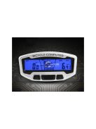 Vízálló LCD kerékpár számláló 28 funkcióval - kerékpáros sebességmérő és távolságmérő eszköz