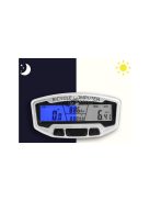 Vízálló LCD kerékpár számláló 28 funkcióval - kerékpáros sebességmérő és távolságmérő eszköz