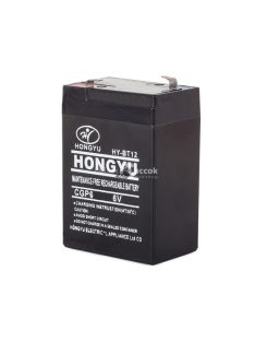   6V 4.5Ah Egyedi Feszültség Szabályozó Akkumulátorral Rendelkező Rendszerekhez