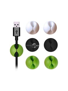   Kábel Rendező Tartó Készlet 6 db - Hatékony Kábelkezeléshez és Szervezéshez