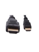 Aranyozott VGA - HDMI átalakító kábel, 2 méter, Full HD kompatibilis csatlakozókkal - D-sub kábel