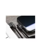 1 méteres USB-C típusú szögletes Quick Charge töltőkábel telefonhoz