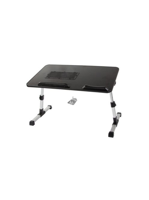Összecsukható Laptop Asztal Beépített Hűtőventilátorral Kényelmes Használathoz