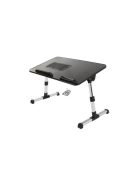 Összecsukható Laptop Asztal Beépített Hűtőventilátorral Kényelmes Használathoz