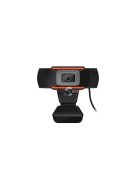 Teljes HD 1080p webkamera beépített mikrofonnal, videóhívásokhoz és streameléshez