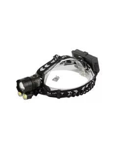   Erőteljes Bailong XHP160 LED fejlámpa beépített powerbankkal és állítható zoom funkcióval