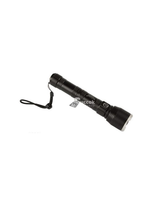 Katonai zseblámpa Cree XHP160 LED-del, nagy fényerejű rendőr fáklyával, taktikai használatra