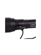 Katonai zseblámpa Cree XHP160 LED-del, nagy fényerejű rendőr fáklyával, taktikai használatra