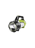 Újratölthető LED zseblámpa kereső lámpa powerbank funkcióval - erősített változat kültéri használatra