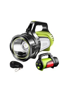   Újratölthető LED kereső lámpa erős powerbank funkcióval kültéri használatra