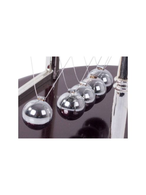 Pendulum golyók Newton íróasztali dísz XL méretben - dekoratív és oktató jellegű fizikai demonstrációs eszköz