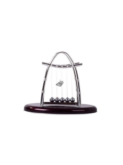 Pendulum golyók Newton íróasztali dísz XL méretben - dekoratív és oktató jellegű fizikai demonstrációs eszköz