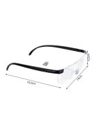 Nagyító lencsés szemüveg precíziós munkához és olvasáshoz