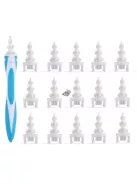 Fültisztító spirál, fülzsír eltávolító eszköz érzékeny fülhigiénia számára