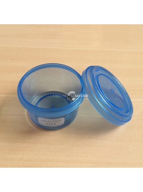 Kalóriabevitelt szabályozó ételtároló szett - Praktikus és átlátható tárolás az egészséges életmódért