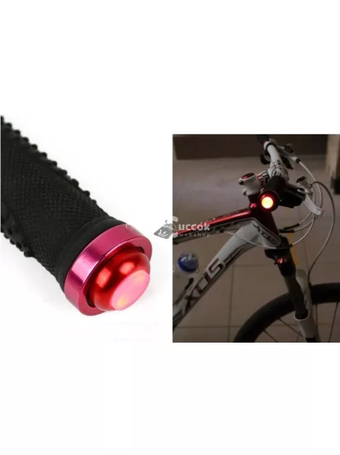 Kormányra szerelhető kerékpár irányjelző lámpa rendszer