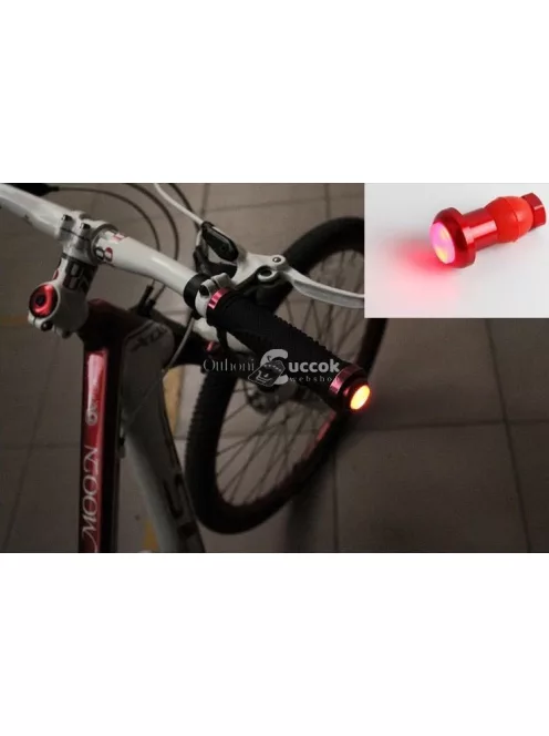 Kormányra szerelhető kerékpár irányjelző lámpa rendszer