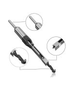 Négyzetes lyukfúró szár fa- és fémmegmunkáláshoz