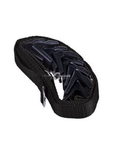   Ajtóra akasztható pántos táskarendező, Fekete színű szervező tárolóegység