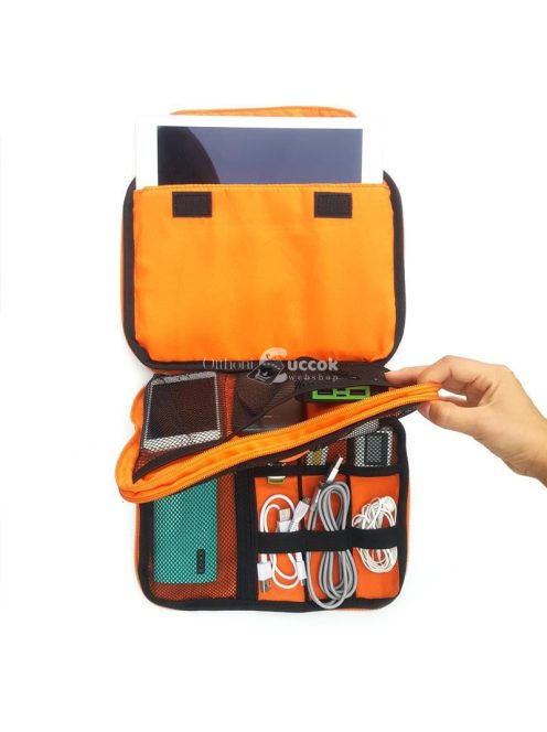 Kék Színű Rendszerező Táska Elektronikai Kütyük Számára