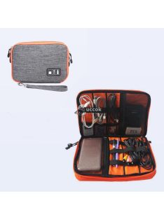   Kék Színű Rendszerező Táska Elektronikai Kütyük Számára