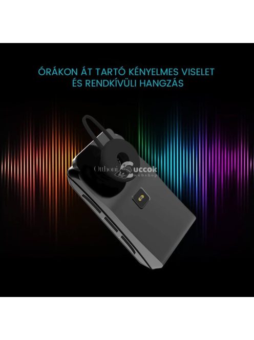 Jakcom B3 Fekete Okosóra és Bluetooth Vezeték Nélküli Fülhallgató Kombinációja Sporthoz és Mindennapi Használatra