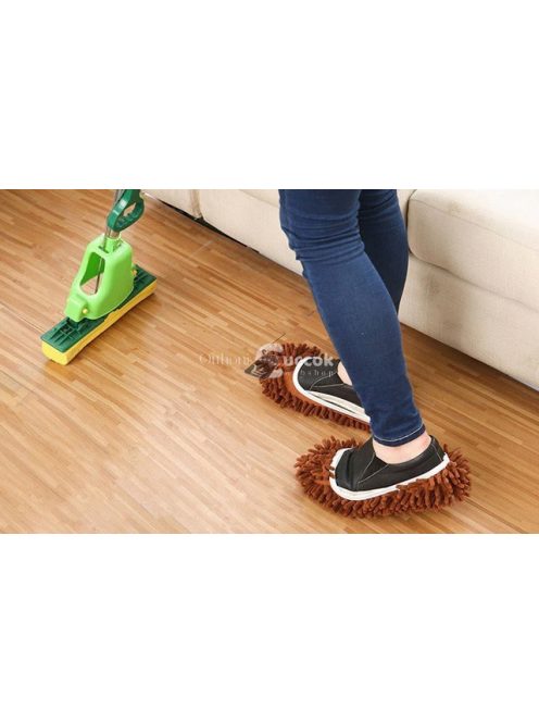 Padlótisztító és felmosó papucs, mop papucs kényelmes háztartási használatra